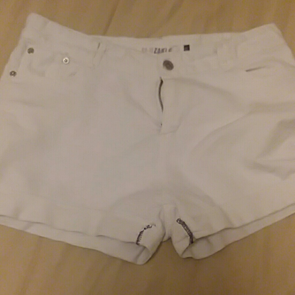 White shorts